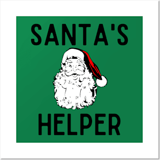 Santa's Helper Posters and Art